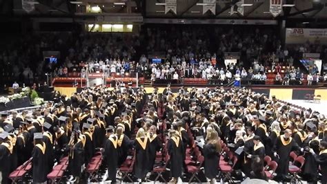 Fredericton High School Graduation 2016 Hat Toss - YouTube