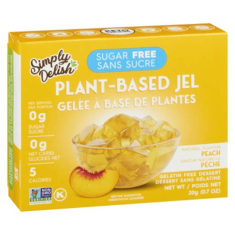 Simply Delish - Peach Jello Dessert - PriceSmart Foods