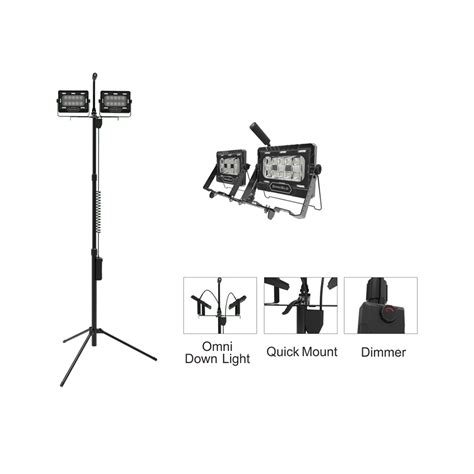 Rechargeable Work Lights w/ Tripod and Quick Mount – B&C Lighting