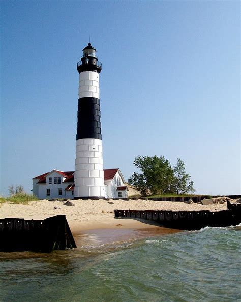 Ludington Michigan's Big Sable Lighthouse Photograph by Michelle Calkins