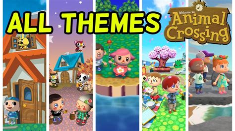 ALL Animal Crossing Main Theme Songs (2001-2020)