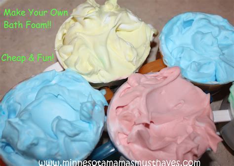 DIY Make Your Own Bath Foam! Cheap Fun In The Tub! - Must Have Mom