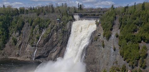 Montmorency falls, Quebec city, Quebec [4032x1960] : r/CityPorn