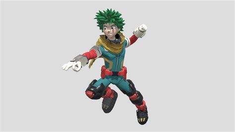 Deku Costume Zeta - 3D model by SamAlbro [44bdb5b] - Sketchfab