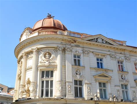 Romanian architecture stock image. Image of landmark - 58180031