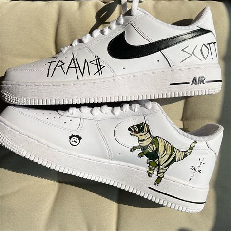 Travis Scott Air Force 1 Custom - Daniel Customs