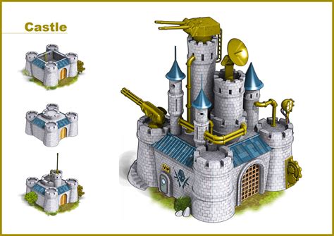 ArtStation - Castle strategy game, Tarek Samaan