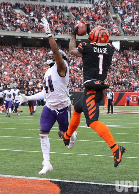 Photo: Bengals JaMarr Chase makes touchdown catch - KYP20230108009 ...