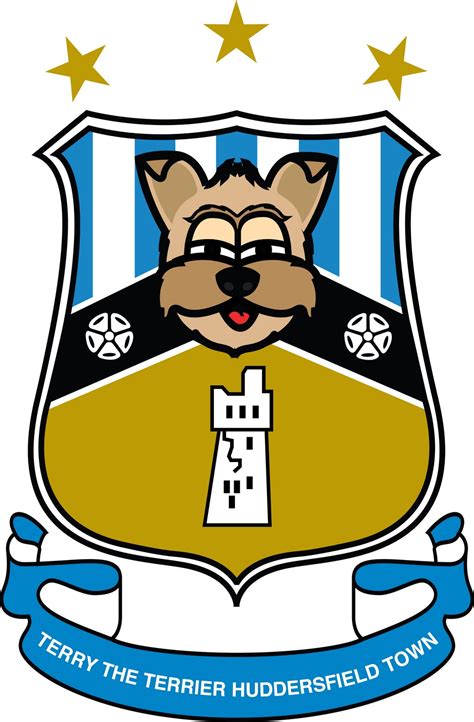 Sam Mallows Design: Huddersfield Town F.C Mascot Logos (Terry the Terrier)