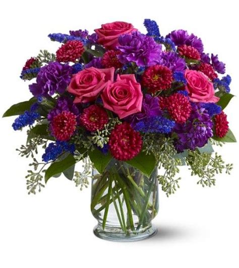 pink purple flower arrangements - Google Search | Purple flower arrangements, Flower ...