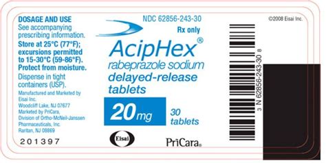 Aciphex - FDA prescribing information, side effects and uses