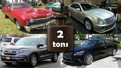 11 Cars That Weigh Around 6000 lbs (Pounds) – Weight of Stuff