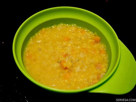 Baby Soup Recipes: Lentil and Carrot Soup