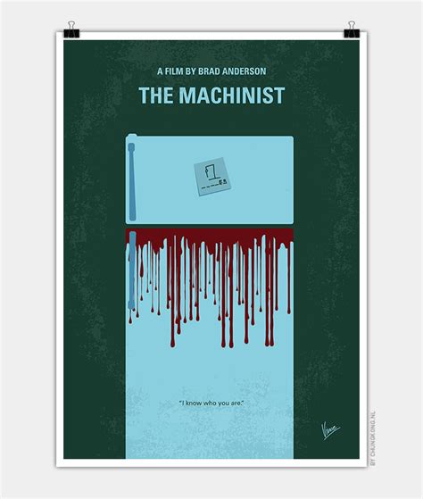 No1305 My The Machinist minimal movie poster – CHUNGKONG