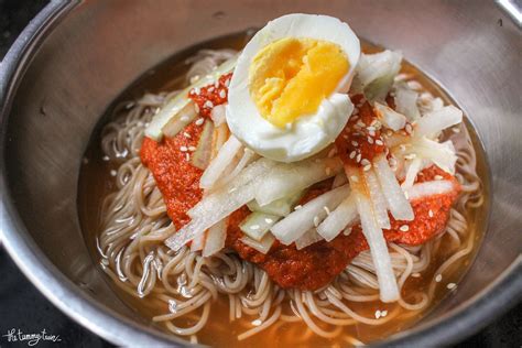 Resep Bibim-naengmyeon, Mi Dingin Pedas Saat Musim Panas - TIKTAK.ID