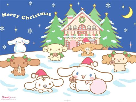 Cinnamoroll Christmas Desktop Wallpapers - Wallpaper Cave