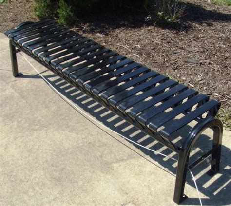 Backless Bench | Heavy Duty 6 Foot Backless Bus Stop Bench | Bus Stop ...