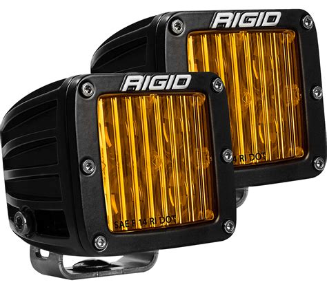 Rigid Industries 504814 D-Series Pro SAE/DOT Selective Yellow Fog ...