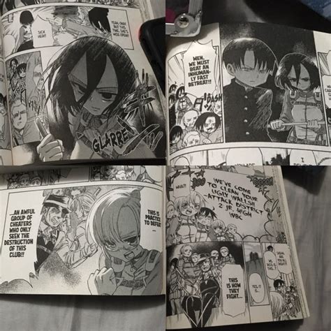 #attack on titan junior high manga on Tumblr