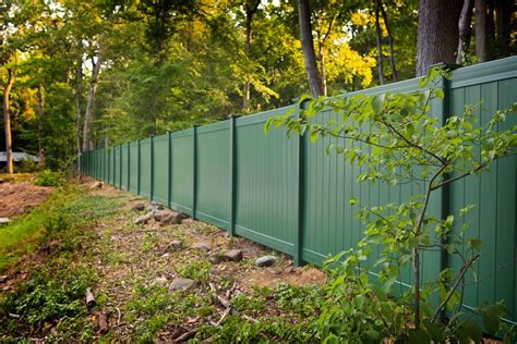 Images of Illusions PVC Vinyl Wood Grain and Color Fence | Green fence ...