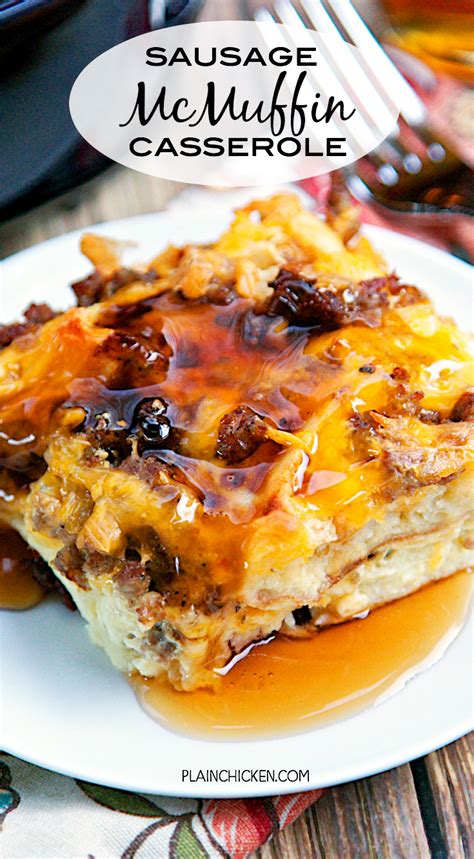 Sausage McMuffin Casserole | Plain Chicken