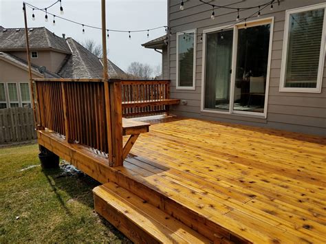 Deck and Fence Staining Photos | Aaron's Deck Staining • Omaha Deck ...