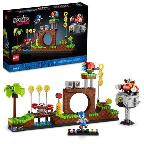 Set LEGO Ideas Sonic the Hedgehog – Green Hill Zone | Bodega Aurrera en línea