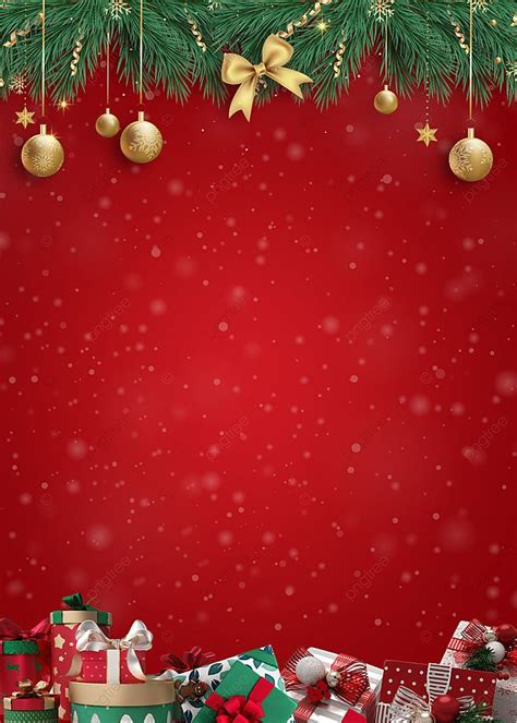 Red christmas promotion poster background – Artofit