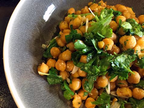 Quick & Dirty: Warm Fried Chickpeas With Tons of Herbs – Auntie Eats