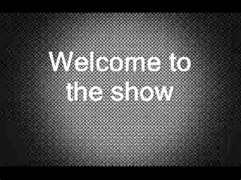 Welcome to the Show Logo