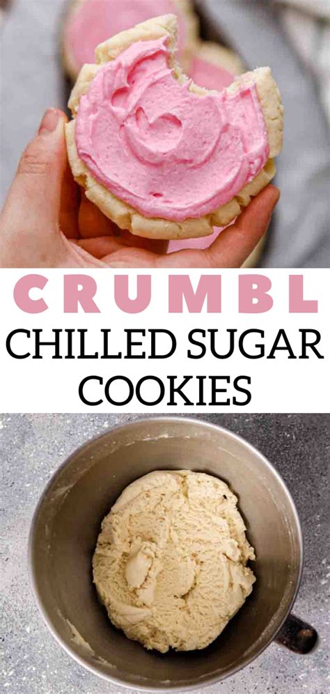 Chilled Crumbl Sugar Cookies Copycat recipe | Recipe in 2021 | Sugar ...