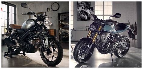 Yamaha XSR155 Vs Honda CB150R ExMotion: Photo Comparison | BikeDekho