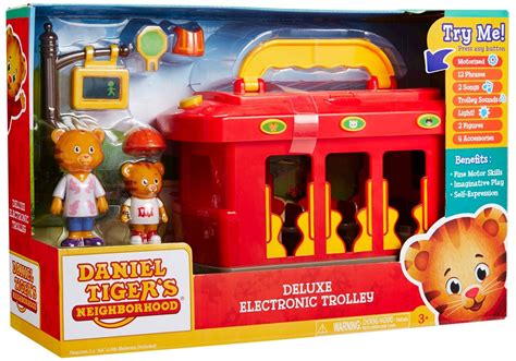 Daniel Tiger's Neighborhood Deluxe Electronic Trolley Playset 678352878334 | eBay