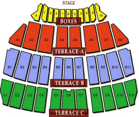 The Muny Seating Chart | Ticket Solutions