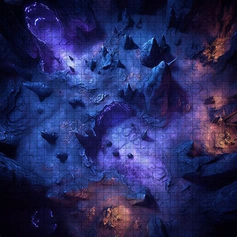 Underdark Cave Battle Map, Dnd Battle Map, D&D, Battlemap, Dungeons and Dragons, 5e, Roll20 ...