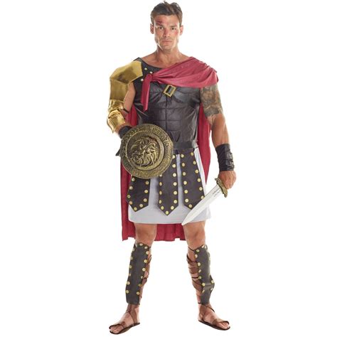 Buy Morph Mens Roman Gladiator Costume Empire Centurion Uniform Spartan Soldier Outfit Online at ...