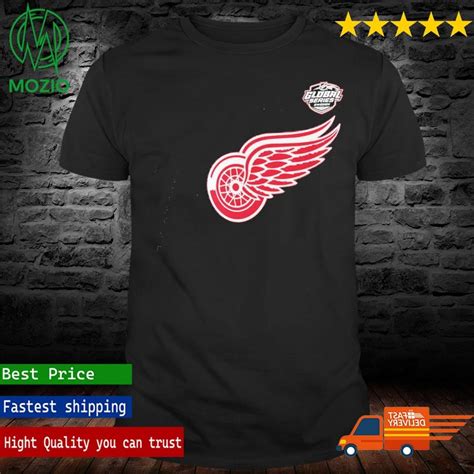 Detroit Red Wings Fanatics Branded 2023 Nhl Global Series Logo T-Shirt ...