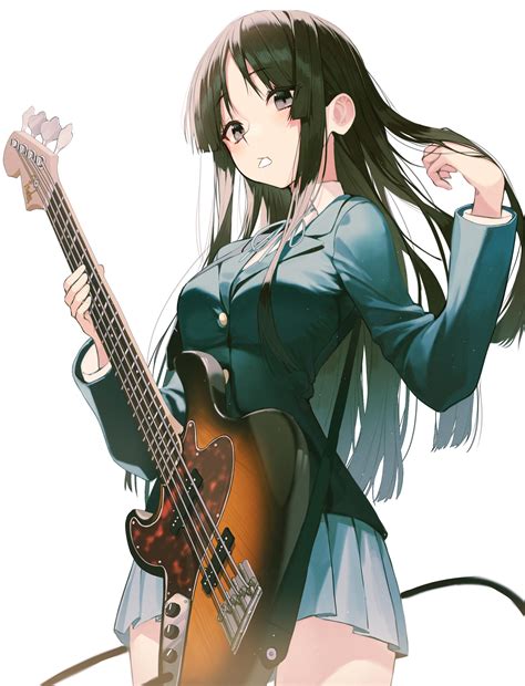 bass guitars, anime girls, original characters, anime, HD Wallpaper | Rare Gallery