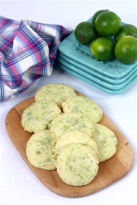 Deliciously Easy Key Lime Cookies Recipe with Lime Glaze