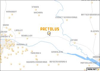 Pactolus (United States - USA) map - nona.net