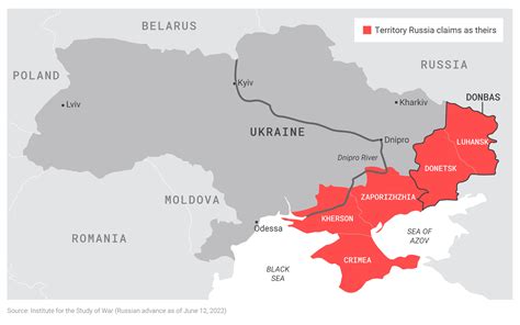 Russia Ukraine Conflict Map