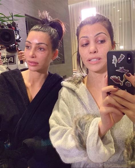 Kim Kardashian Showed A Selfie Without Makeup And She Looks Ugly (4 Photos) | #The Fappening