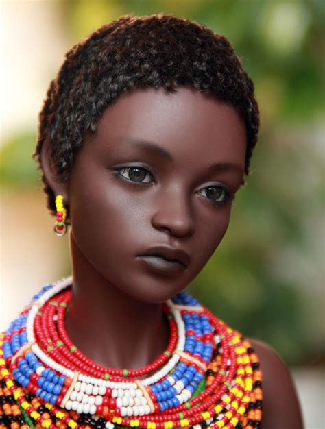 I have no details on who made this doll. All I know is that she's incredible! | African dolls ...