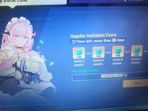 invitation code Honkai Impact 3rd | HoYoLAB