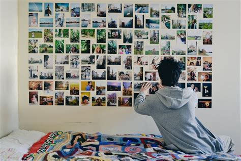 Photo Wall Collage Without Frames: 17 Layout Ideas | Wall collage, Photo wall and Collage