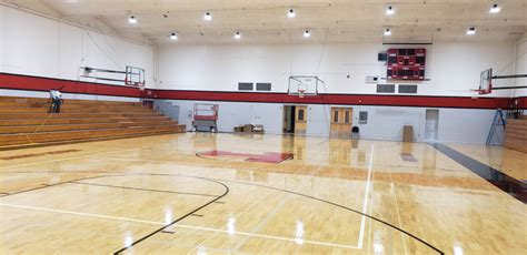 Gym renovation under way | Tenino High School