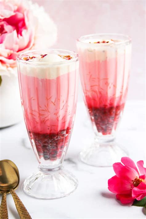 The Best Homemade Rose Falooda - Ministry of Curry