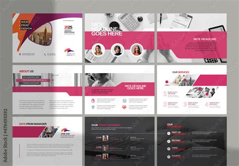 Annual Brochure Stock Template | Adobe Stock