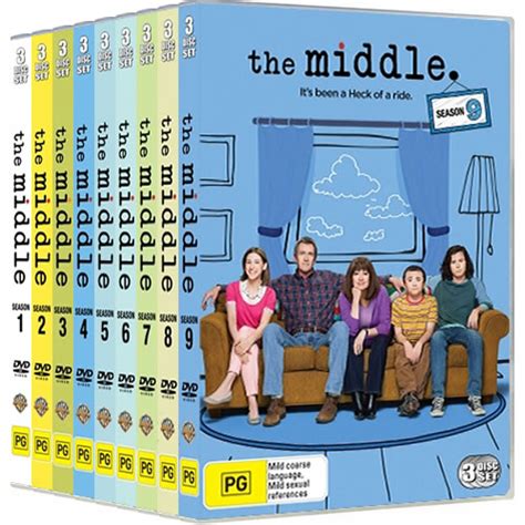 Black Firday The Middle: Complete Series 1-9 DVD (2019) - Family Drama ...