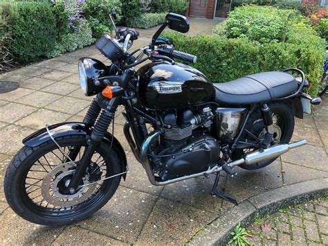 Triumph Bonneville T100 Black, 2012 | in Cambridge, Cambridgeshire | Gumtree